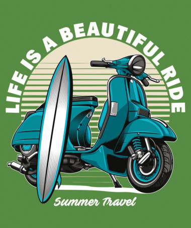 Summer travel  T-shirt Scollo V