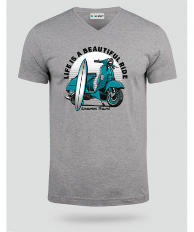 Summer travel  T-shirt Scollo V