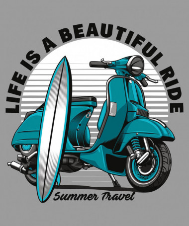 Summer travel  T-shirt Scollo V