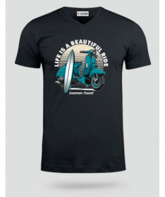 Summer travel  T-shirt Scollo V