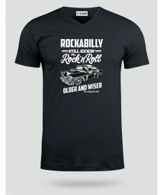 Rockabilly  T-shirt Scollo V