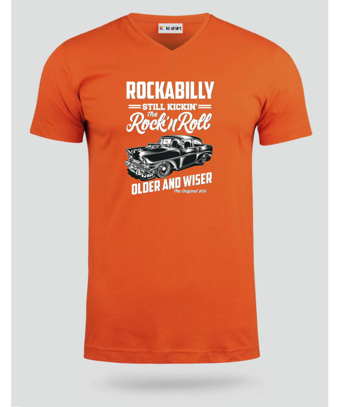 Rockabilly  T-shirt Scollo V