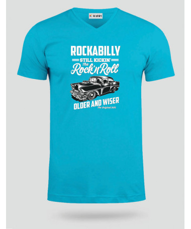 Rockabilly  T-shirt Scollo V