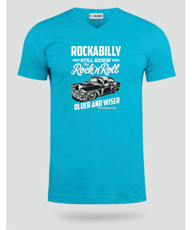 Rockabilly  T-shirt Scollo V