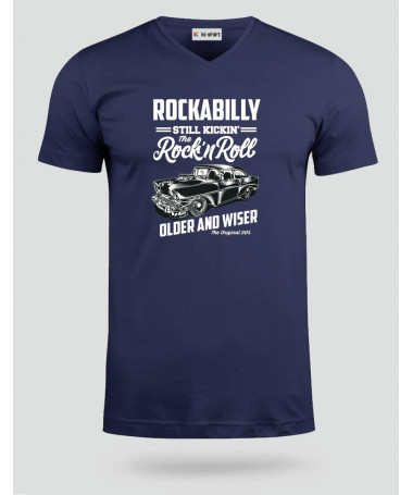 Rockabilly  T-shirt Scollo V