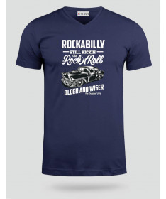 Rockabilly  T-shirt Scollo V