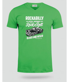 Rockabilly  T-shirt Scollo V