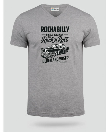 Rockabilly  T-shirt Scollo V