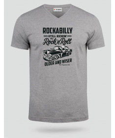 Rockabilly  T-shirt Scollo V