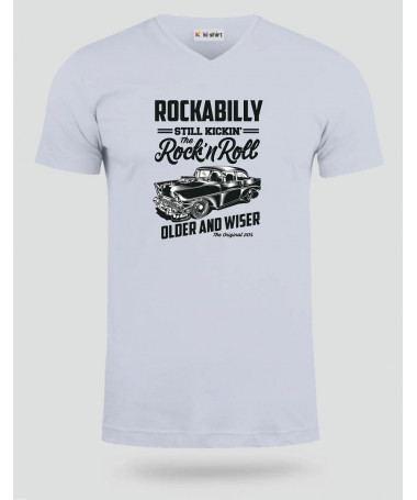 Rockabilly  T-shirt Scollo V