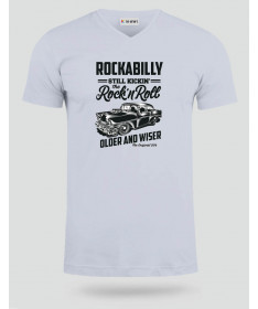 Rockabilly  T-shirt Scollo V