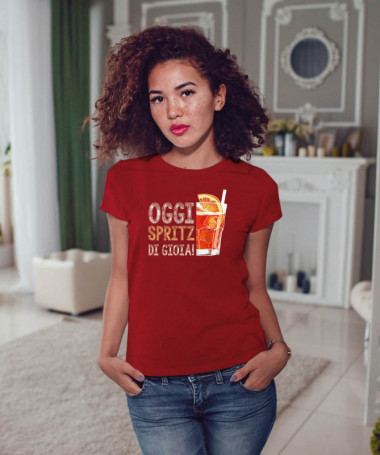 Spritz di gioia T-shirt Basic Donna