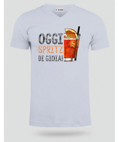 Spritz di gioia  T-shirt Scollo V