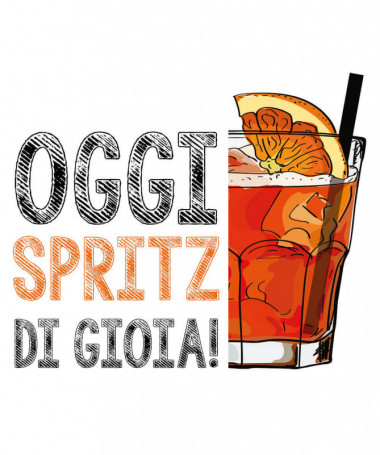 Spritz di gioia  T-shirt Scollo V