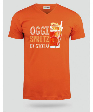 Spritz di gioia  T-shirt Scollo V