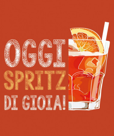 Spritz di gioia  T-shirt Scollo V