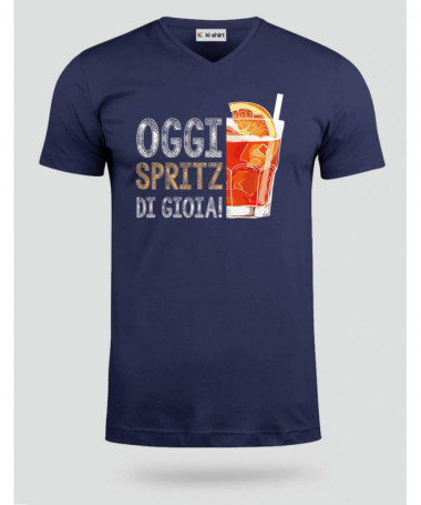 Spritz di gioia  T-shirt Scollo V