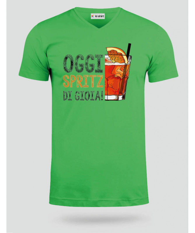Spritz di gioia  T-shirt Scollo V