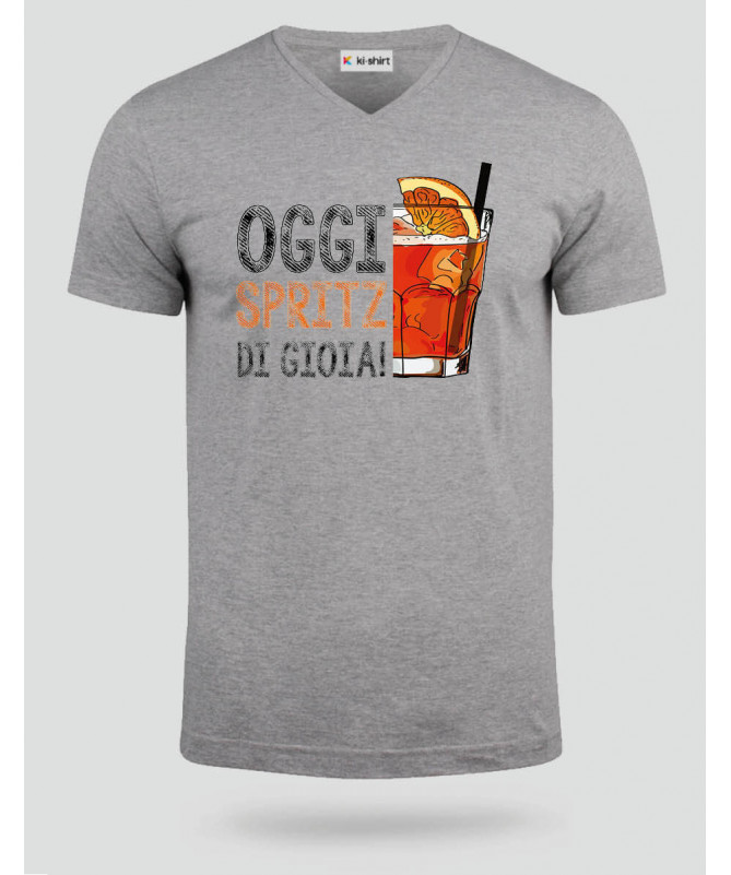 Spritz di gioia  T-shirt Scollo V