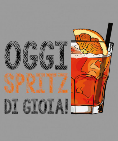 Spritz di gioia  T-shirt Scollo V