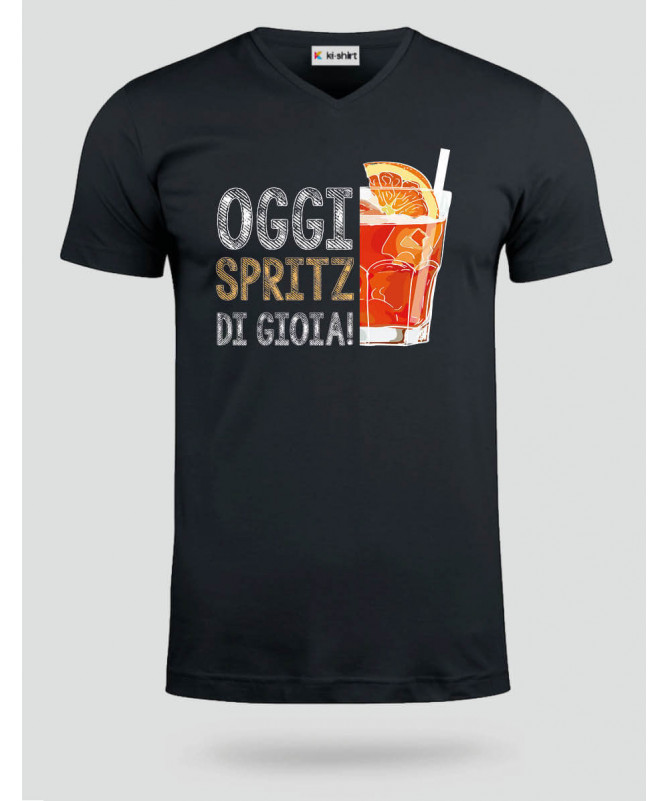 Spritz di gioia  T-shirt Scollo V