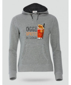 Spritz di gioia Felpa Premium con cappuccio Donna