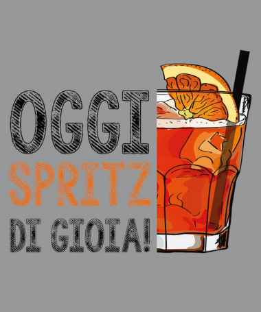 Spritz di gioia Felpa Premium con cappuccio Donna