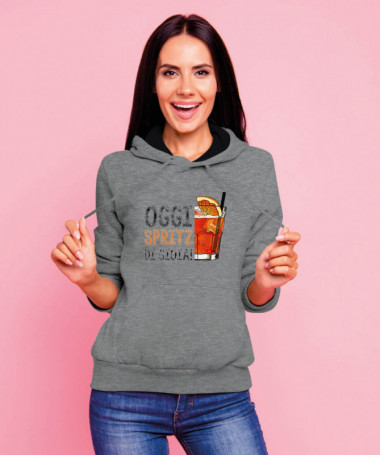 Spritz di gioia Felpa Premium con cappuccio Donna