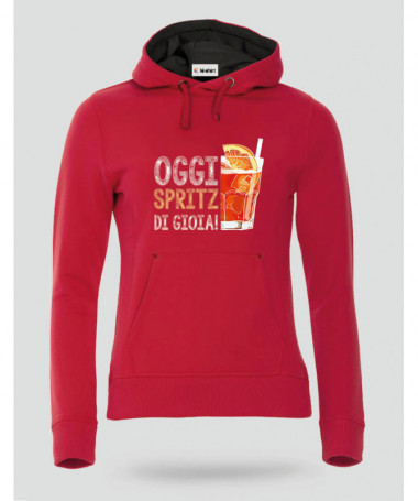 Spritz di gioia Felpa Premium con cappuccio Donna