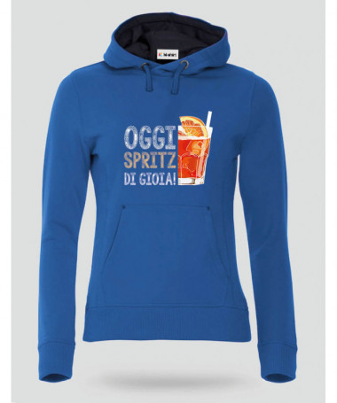 Spritz di gioia Felpa Premium con cappuccio Donna