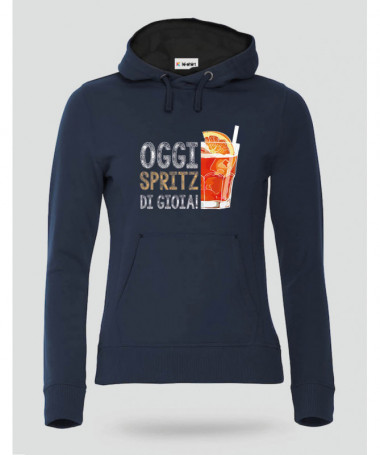 Spritz di gioia Felpa Premium con cappuccio Donna