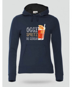 Spritz di gioia Felpa Premium con cappuccio Donna