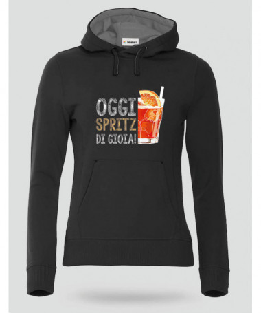 Spritz di gioia Felpa Premium con cappuccio Donna