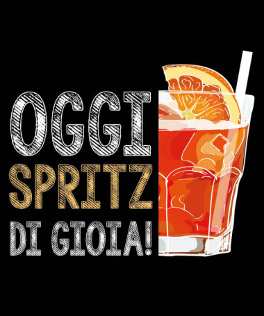 Spritz di gioia Felpa Premium con cappuccio Donna