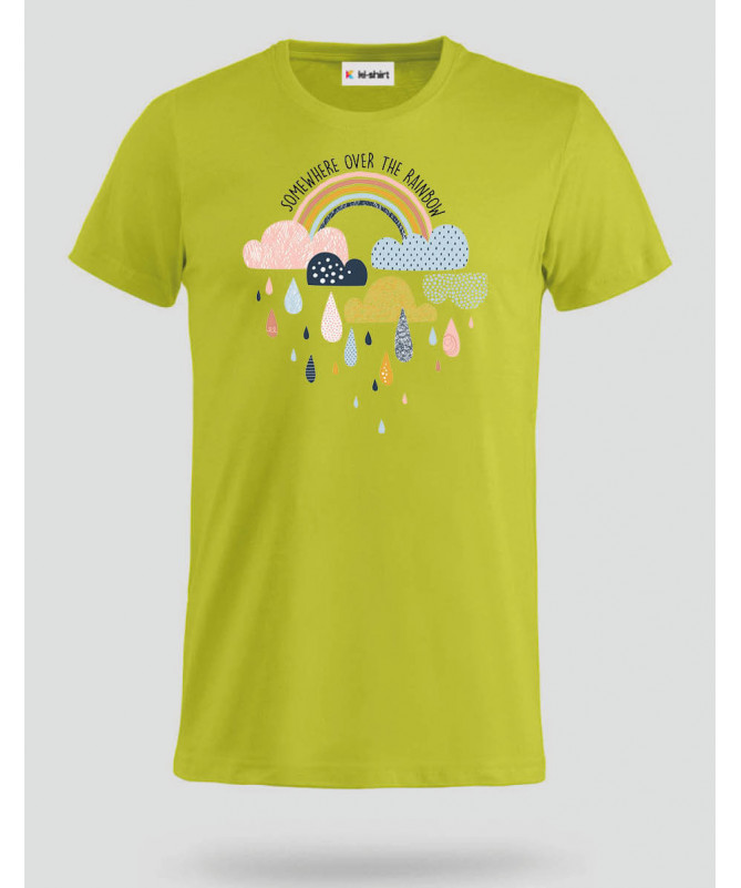 Rainbow T-shirt Basic Uomo