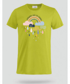 Rainbow T-shirt Basic Uomo