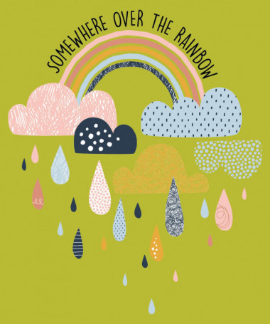 Rainbow T-shirt Basic Uomo