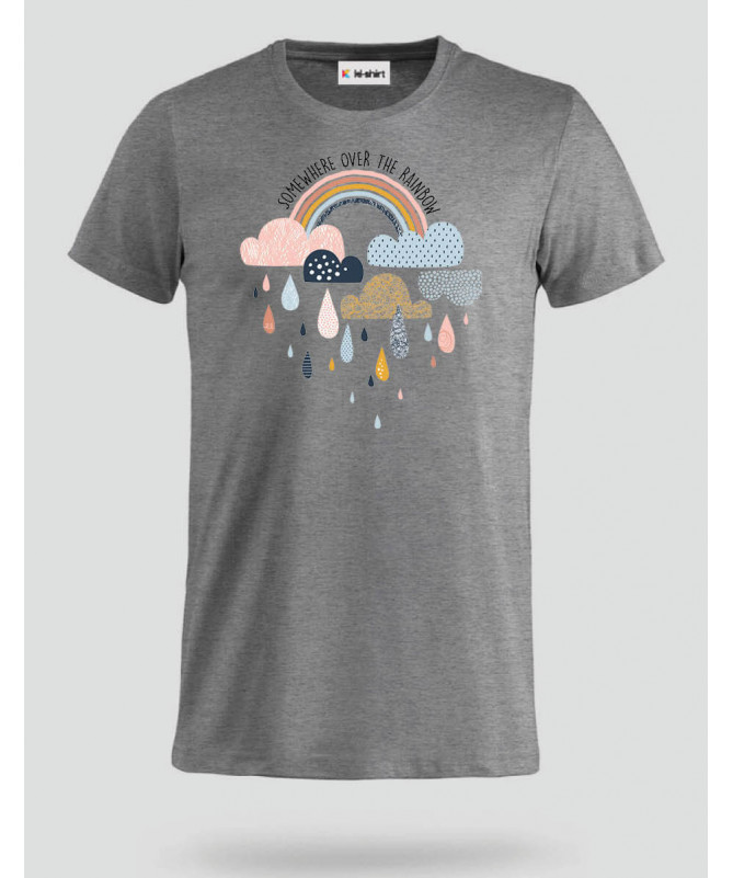 Rainbow T-shirt Basic Uomo