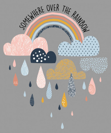 Rainbow T-shirt Basic Uomo