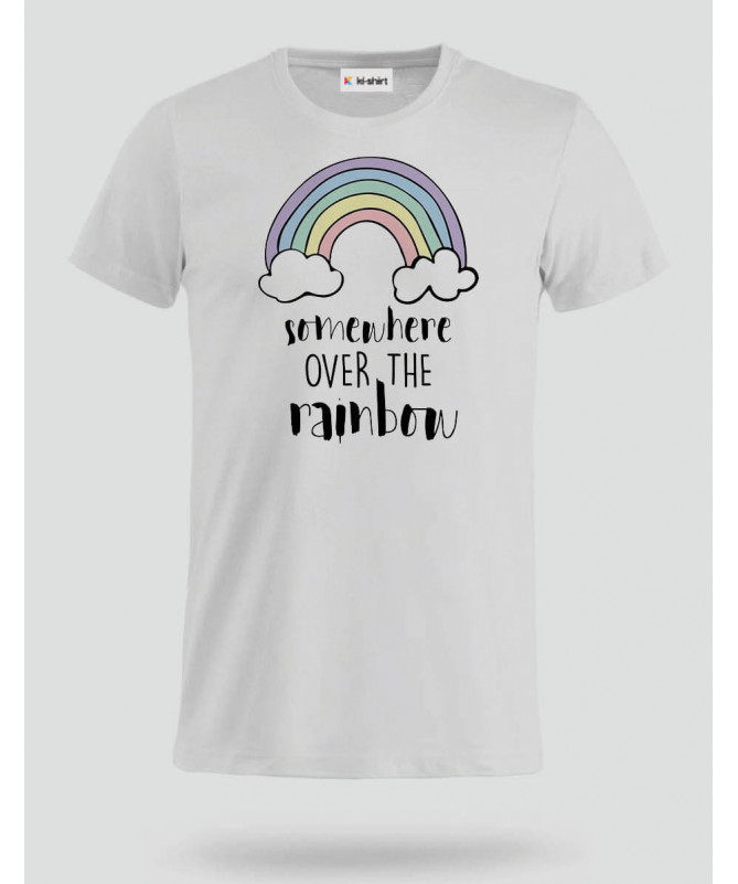 Somewhere over the rainbow T-shirt Basic Uomo