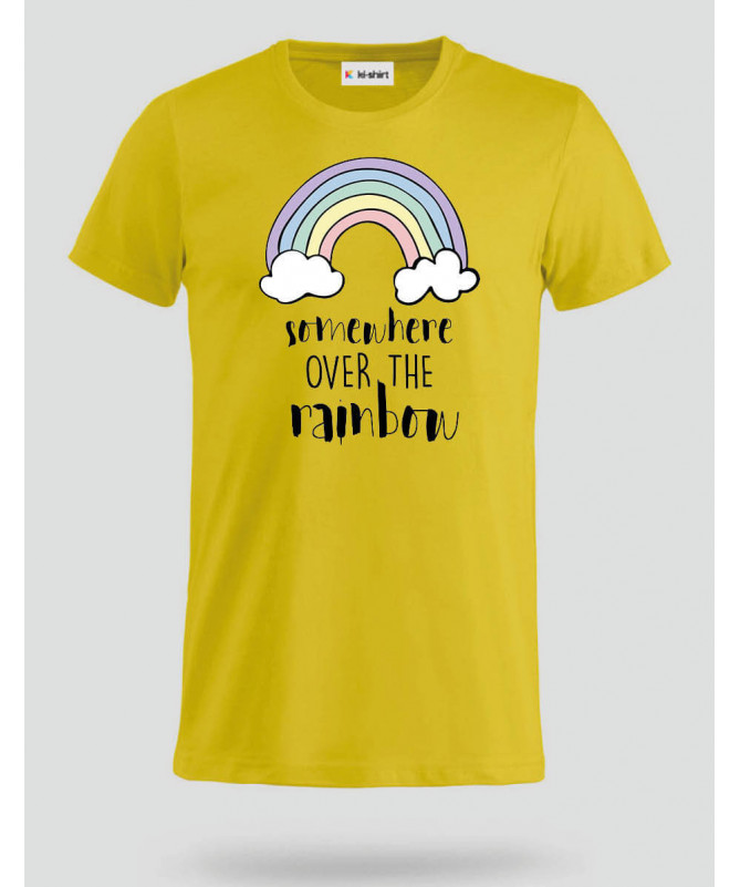 Somewhere over the rainbow T-shirt Basic Uomo