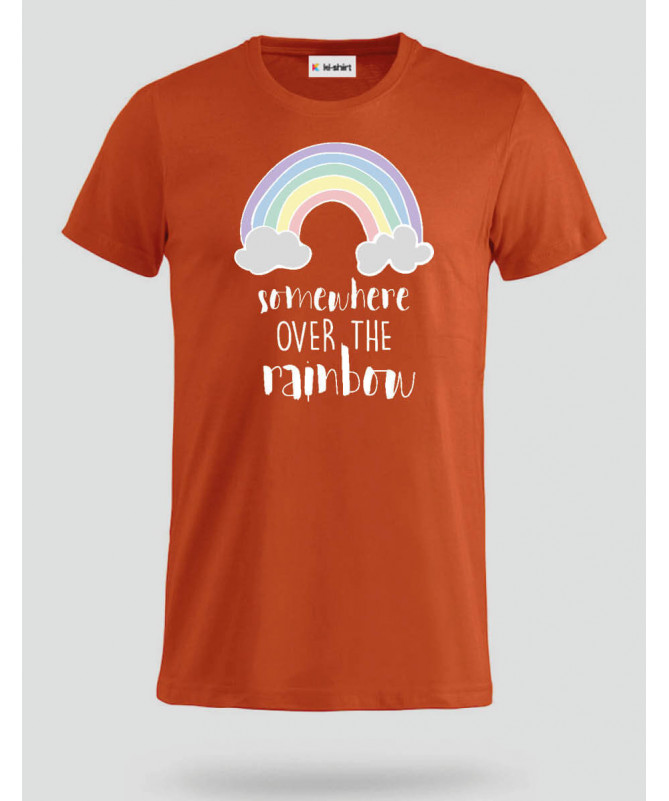 Somewhere over the rainbow T-shirt Basic Uomo
