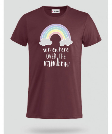 Somewhere over the rainbow T-shirt Basic Uomo
