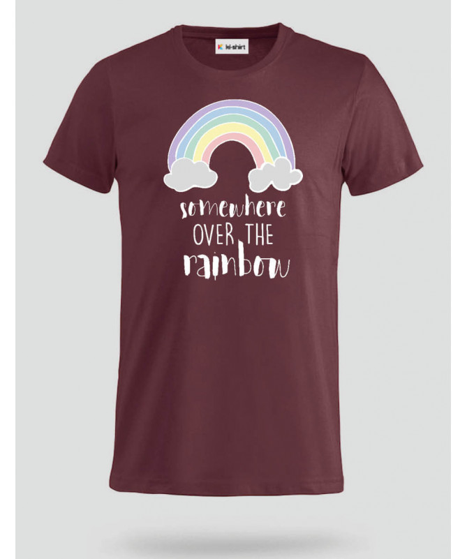 Somewhere over the rainbow T-shirt Basic Uomo