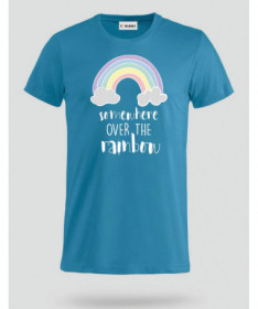 Somewhere over the rainbow T-shirt Basic Uomo