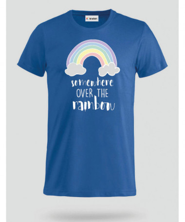 Somewhere over the rainbow T-shirt Basic Uomo