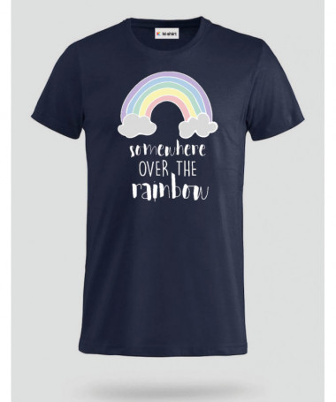 Somewhere over the rainbow T-shirt Basic Uomo