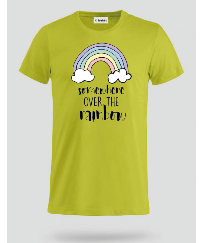 Somewhere over the rainbow T-shirt Basic Uomo