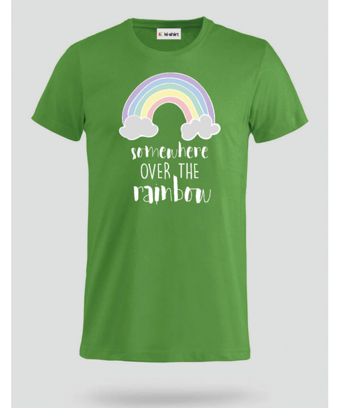 Somewhere over the rainbow T-shirt Basic Uomo