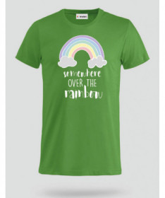 Somewhere over the rainbow T-shirt Basic Uomo